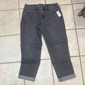 Dark Gray Denim Jeans